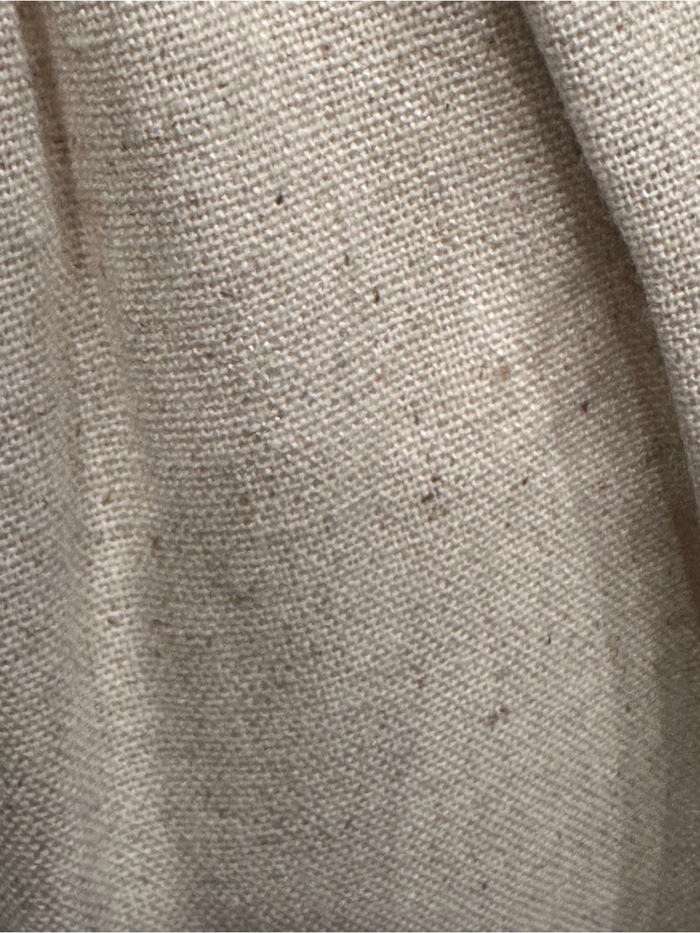 Women's High-Rise Tie-Waist Wide Leg Pants - Cream - Picture 9 of 9